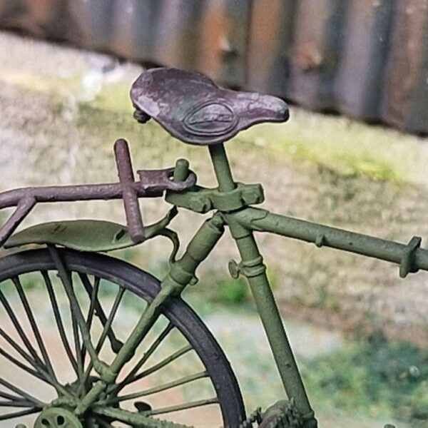 Regia Aeronautica field workshop bicycle and cart