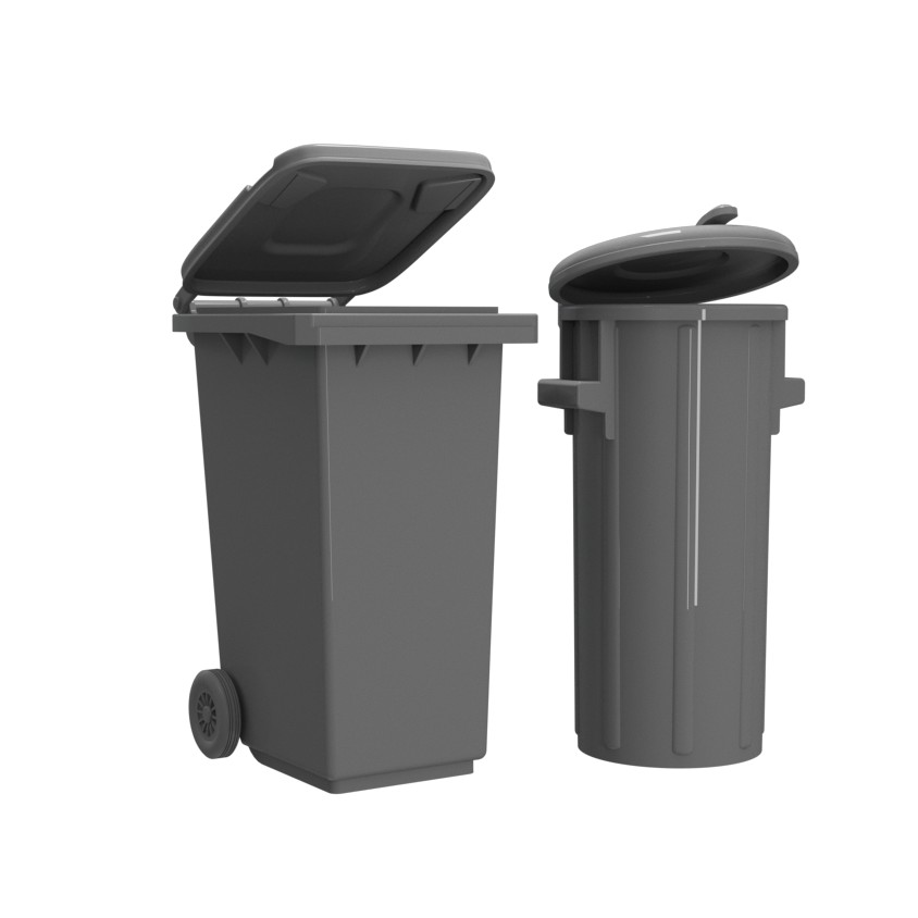 waste bins