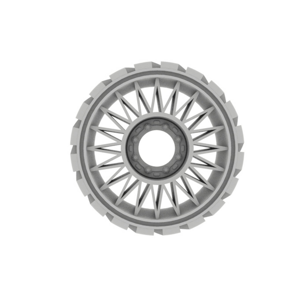 airless wheels for loader