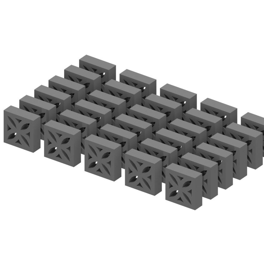 balcony concrete blocks type 1