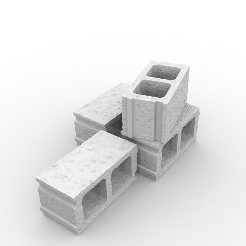 concrete blocks