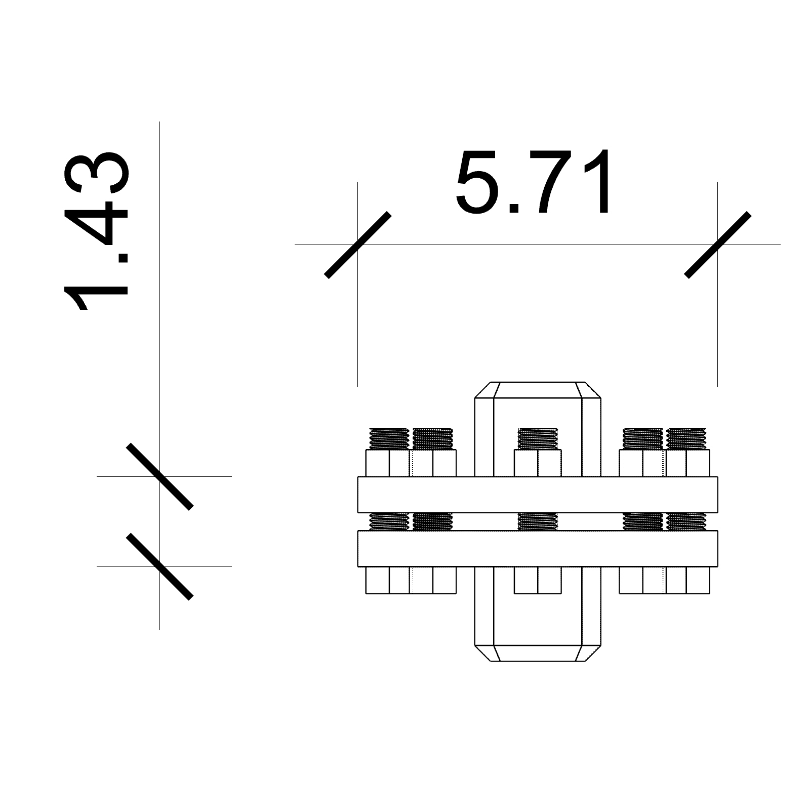 flange plate (universal)