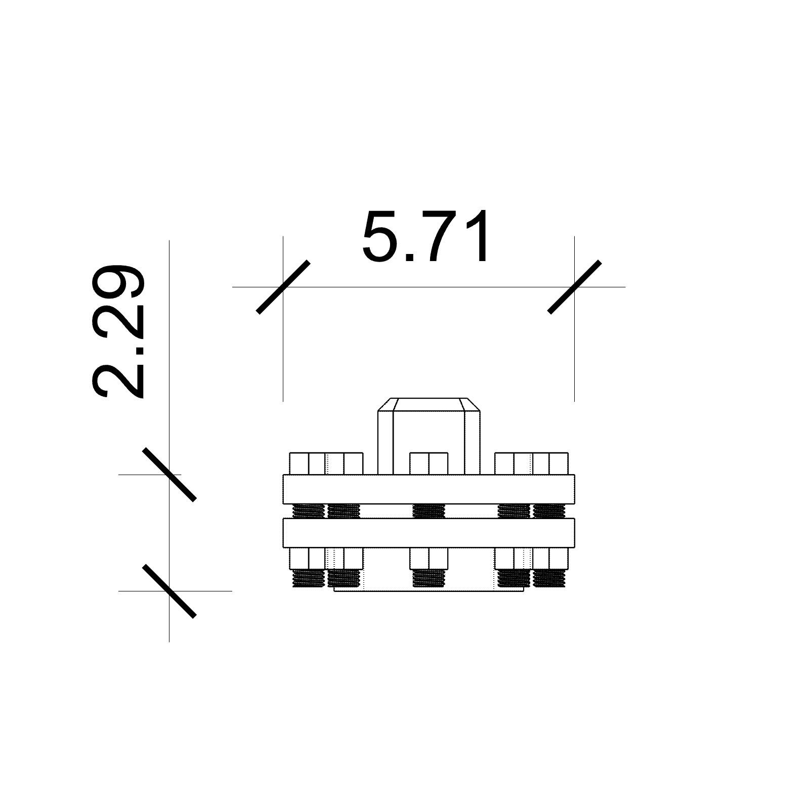 flange plate (base)