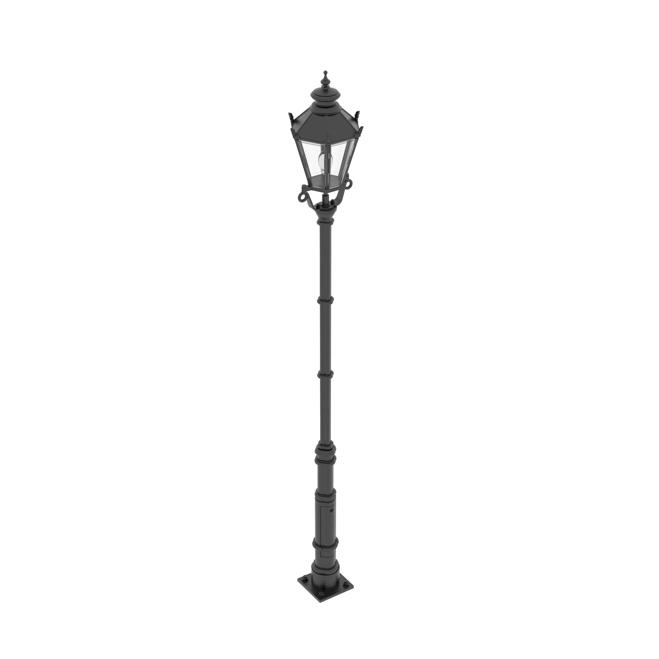 German street pole (1 light)