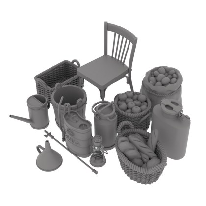 WWII Italian farmhouse accessories vol 1