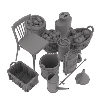 WWII Italian farmhouse accessories vol 1