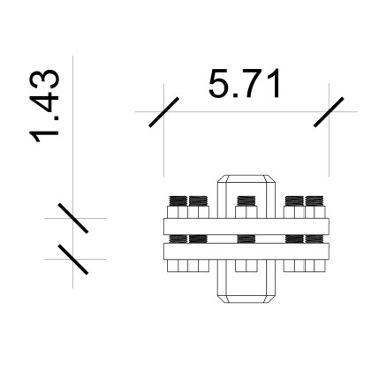 flange plate (universal)