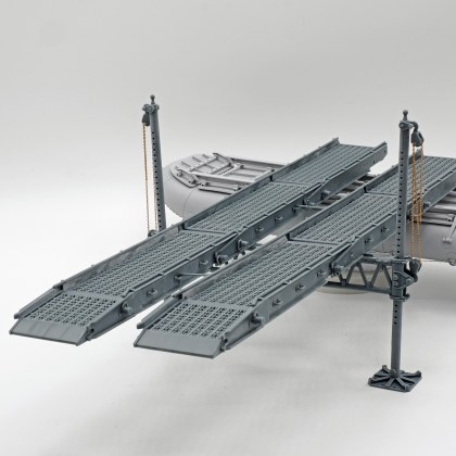 trestles for Steel treadways Bridge M2