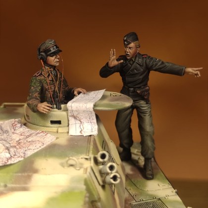 German SS Tank crew