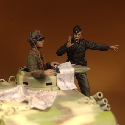 German SS Tank crew