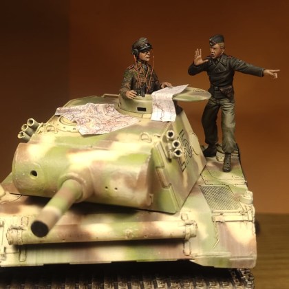 German SS Tank crew