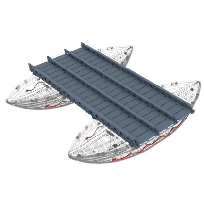 FBE MKIII - superstructure (bearers and deck panels)