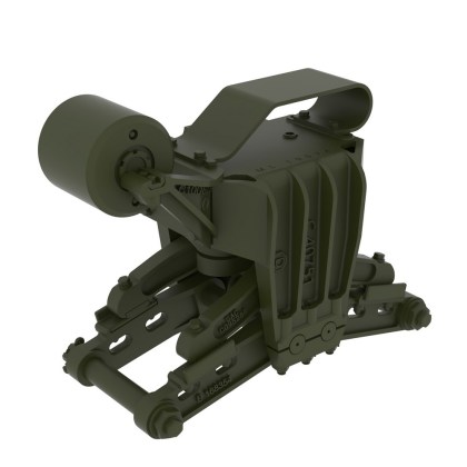 Canadian Heavy Duty VVSS bogies late (upswept return roller)