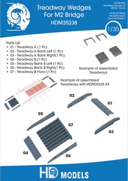 Treadway wedge for M2 bridge