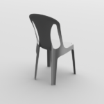 Resin chair noarm 2